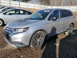 Mitsubishi Outlander es salvage cars for sale: 2018 Mitsubishi Outlander ES