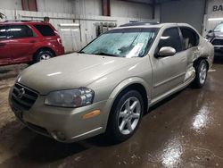 Nissan Maxima GLE Vehiculos salvage en venta: 2002 Nissan Maxima GLE