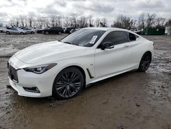 Salvage cars for sale from Copart Baltimore, MD: 2020 Infiniti Q60 Pure
