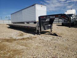 Salvage trucks for sale at Grand Prairie, TX auction: 2024 East Manufacturing Texas Tral