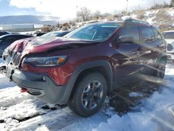 Salvage cars for sale at Reno, NV auction: 2019 Jeep Cherokee Trailhawk