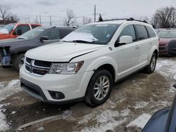 Salvage cars for sale from Copart Lansing, MI: 2014 Dodge Journey SXT