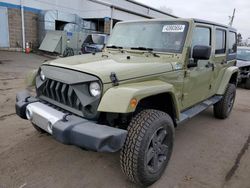 Jeep salvage cars for sale: 2013 Jeep Wrangler Unlimited Sahara