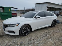 Honda Accord Sport salvage cars for sale: 2018 Honda Accord Sport