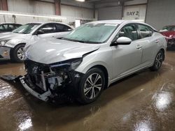 Salvage cars for sale at Elgin, IL auction: 2022 Nissan Sentra SV