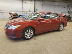 Nissan Altima Vehiculos salvage en venta: 2017 Nissan Altima 2.5