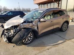 Vehiculos salvage en venta de Copart Fort Wayne, IN: 2021 Ford Escape Titanium