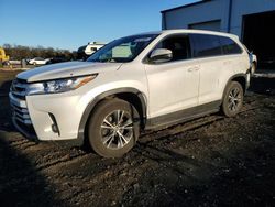 Toyota Highlander salvage cars for sale: 2019 Toyota Highlander LE