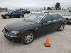 BMW salvage cars for sale: 2008 BMW 750 LI