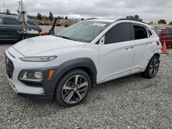 Salvage cars for sale at Mentone, CA auction: 2019 Hyundai Kona Ultimate