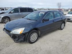 Salvage cars for sale from Copart Kansas City, KS: 2003 Honda Accord LX