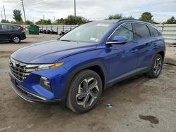 Hyundai Tucson Limited salvage cars for sale: 2024 Hyundai Tucson Limited