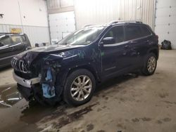 Jeep Grand Cherokee salvage cars for sale: 2015 Jeep Cherokee Limited