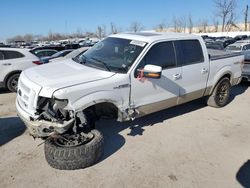 Salvage trucks for sale at Bridgeton, MO auction: 2009 Ford F150 Supercrew