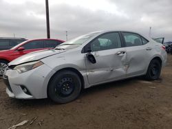 Salvage cars for sale from Copart Woodhaven, MI: 2015 Toyota Corolla L