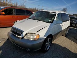 Salvage cars for sale at Bridgeton, MO auction: 2005 KIA Sedona EX