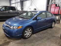 Honda Civic LX salvage cars for sale: 2006 Honda Civic LX