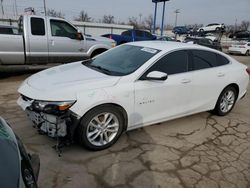 Chevrolet Malibu LT salvage cars for sale: 2018 Chevrolet Malibu LT