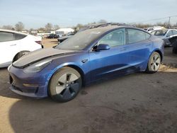 Salvage cars for sale from Copart Hillsborough, NJ: 2021 Tesla Model 3