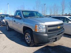 Salvage trucks for sale at Columbia Station, OH auction: 2012 Chevrolet Silverado C1500