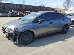 Salvage cars for sale at Wilmington, CA auction: 2020 Nissan Versa S