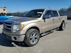 Salvage trucks for sale at Wilmer, TX auction: 2012 Ford F150 Supercrew