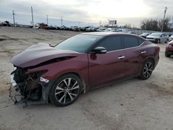 Nissan salvage cars for sale: 2017 Nissan Maxima 3.5S