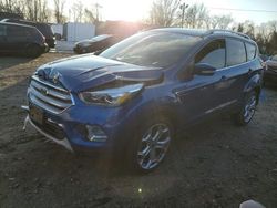 Ford Escape Titanium salvage cars for sale: 2019 Ford Escape Titanium