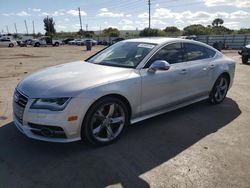 Audi S7/RS7 Vehiculos salvage en venta: 2013 Audi S7 Premium