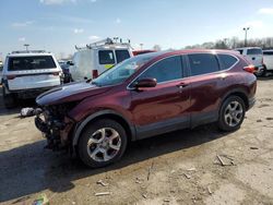 Salvage cars for sale at Indianapolis, IN auction: 2017 Honda CR-V EX