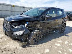 Ford Ecosport S Vehiculos salvage en venta: 2019 Ford Ecosport S