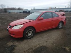 Honda salvage cars for sale: 2005 Honda Civic EX