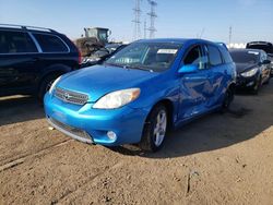 Salvage cars for sale from Copart Elgin, IL: 2007 Toyota Corolla Matrix XR