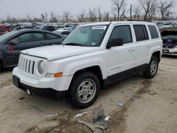 Salvage cars for sale at Bridgeton, MO auction: 2016 Jeep Patriot Sport