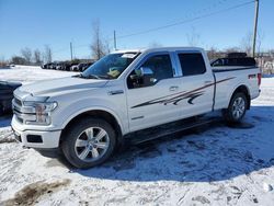 Ford salvage cars for sale: 2018 Ford F150 Supercrew