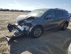 Salvage cars for sale from Copart Earlington, KY: 2021 Toyota Sienna LE