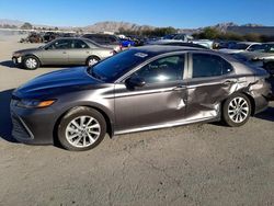 Salvage cars for sale at Las Vegas, NV auction: 2024 Toyota Camry LE