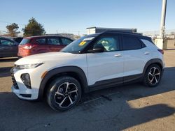 Salvage cars for sale from Copart Moraine, OH: 2021 Chevrolet Trailblazer RS