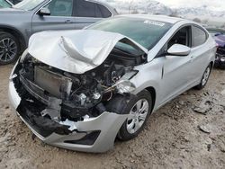 Salvage cars for sale at Magna, UT auction: 2016 Hyundai Elantra SE