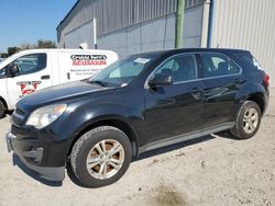 Salvage cars for sale at Apopka, FL auction: 2013 Chevrolet Equinox LS
