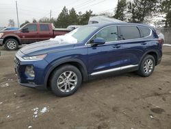 Vehiculos salvage en venta de Copart Denver, CO: 2020 Hyundai Santa FE SEL