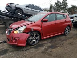 Pontiac Vehiculos salvage en venta: 2010 Pontiac Vibe GT