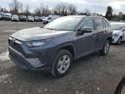 Toyota salvage cars for sale: 2021 Toyota Rav4 LE