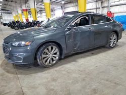 Salvage cars for sale from Copart Woodburn, OR: 2017 Chevrolet Malibu Premier