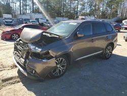 Salvage cars for sale from Copart Knightdale, NC: 2017 Mitsubishi Outlander SE