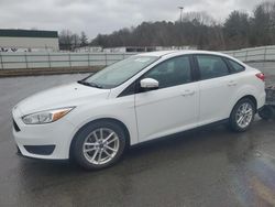 Vehiculos salvage en venta de Copart Assonet, MA: 2016 Ford Focus SE