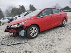 Salvage cars for sale from Copart Madisonville, TN: 2016 Chevrolet Cruze LT