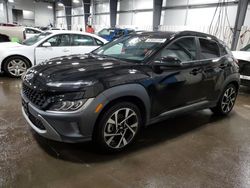 Salvage cars for sale at Ham Lake, MN auction: 2022 Hyundai Kona Limited