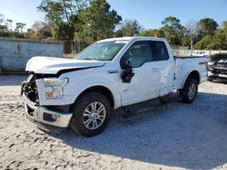 Salvage cars for sale at Fort Pierce, FL auction: 2015 Ford F150 Super Cab