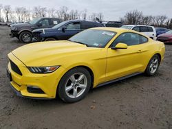 Salvage cars for sale at Baltimore, MD auction: 2017 Ford Mustang